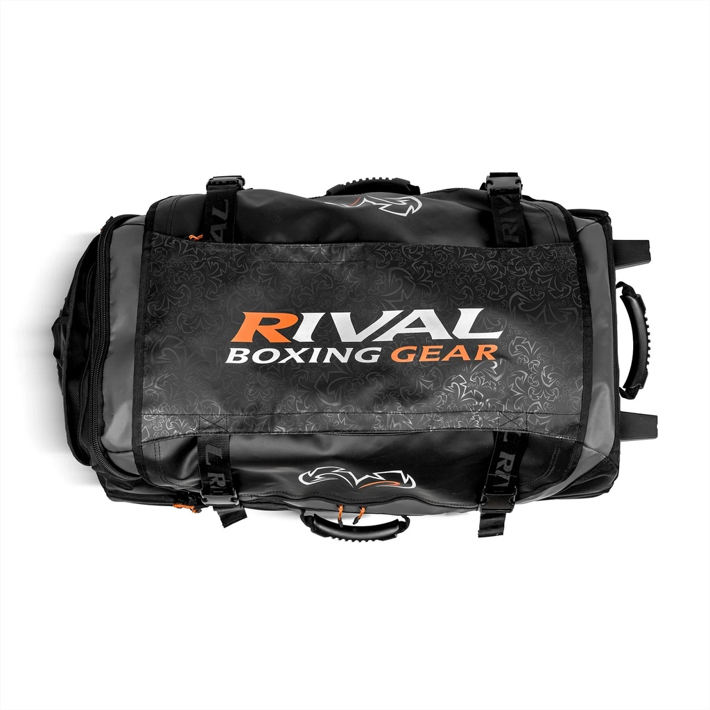 Rival Sporttasche mit Rollen, Schwarz 4