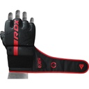 RDX MMA Handschuhe Sparring F6 Kara, Schwarz-Rot 6