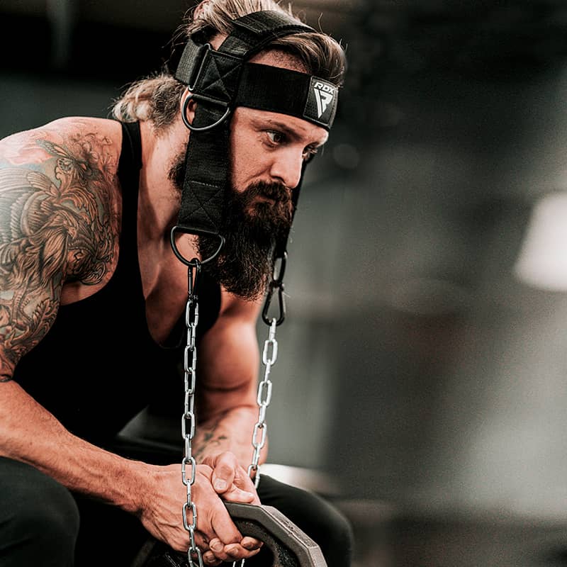 RDX Nackentrainer H2, Schwarz 4