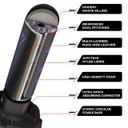 RDX Standboxsack KT Ronin 180x32cm, Schwarz-Blau 5