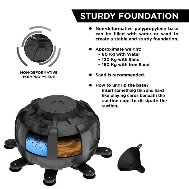 RDX Standboxsack KT Ronin 180x32cm, Schwarz-Blau 7