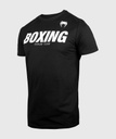 Venum T-Shirt VT Boxing, Schwarz-Weiß 3