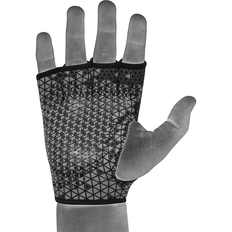 RDX Weightlifting Grips R3, Schwarz-Grau 3