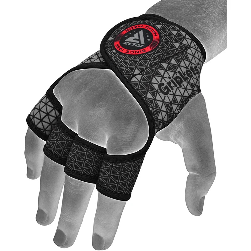 RDX Weightlifting Grips R3, Schwarz-Grau 5