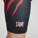 Leone Compression Shorts Primal Instinct, Schwarz-Rot 3