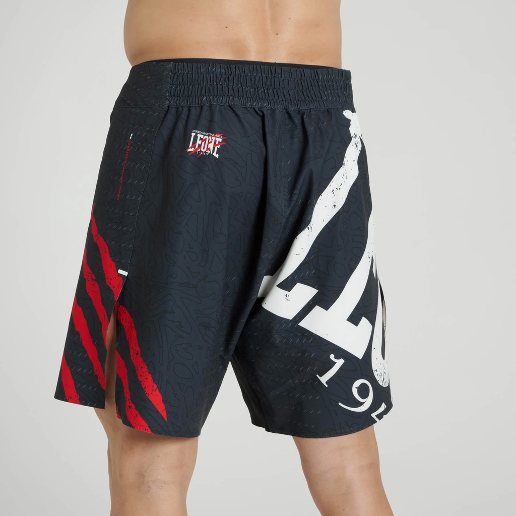 Leone Fight Shorts Primal Instinct, Schwarz-Rot 3