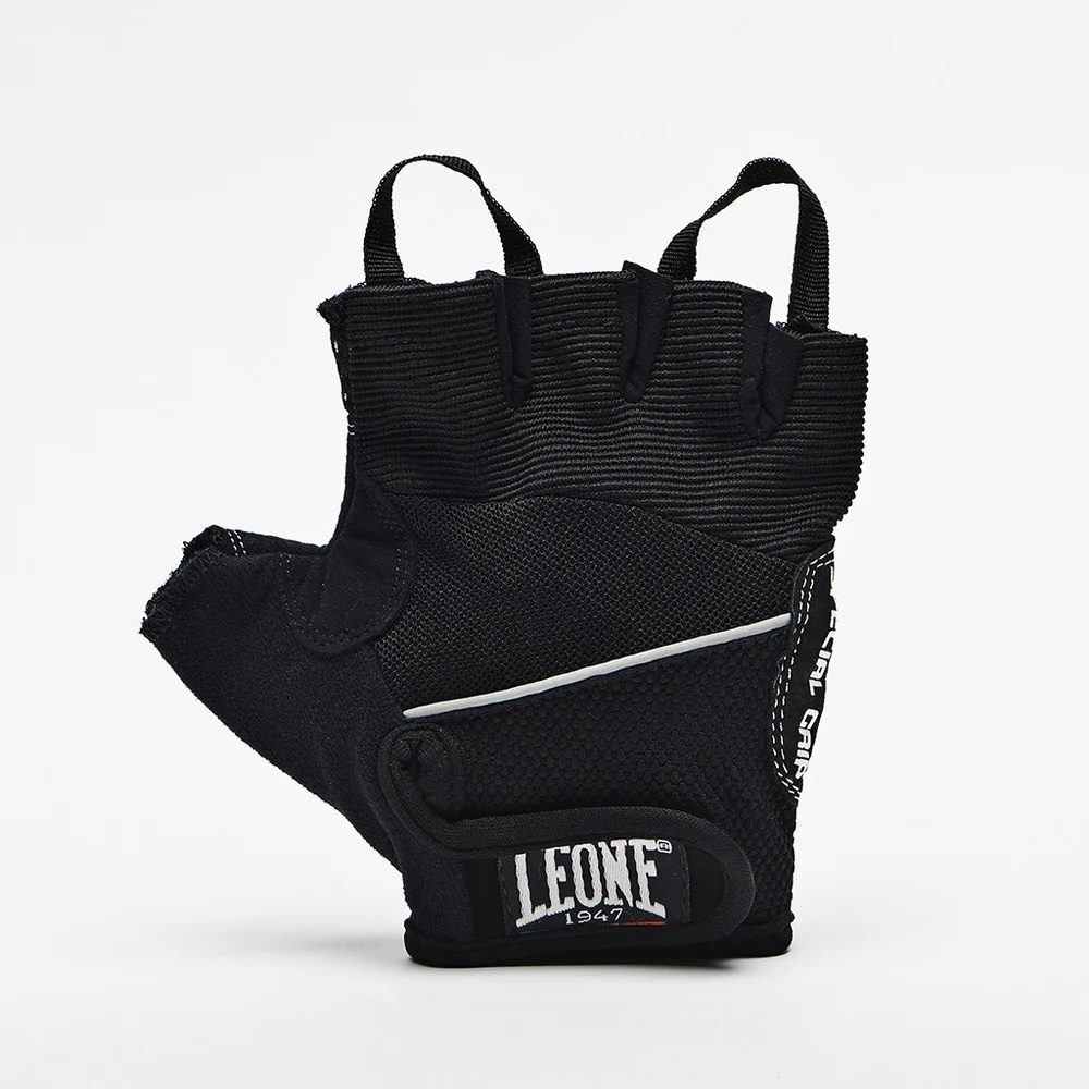 Leone Fitnesshandschuhe Standard, Schwarz 4