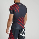 Leone Rash Guard Primal Instinct, Schwarz-Rot 3