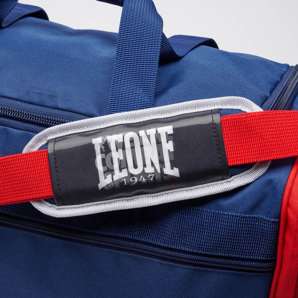 Leone Sporttasche Training, Blau-Rot 2