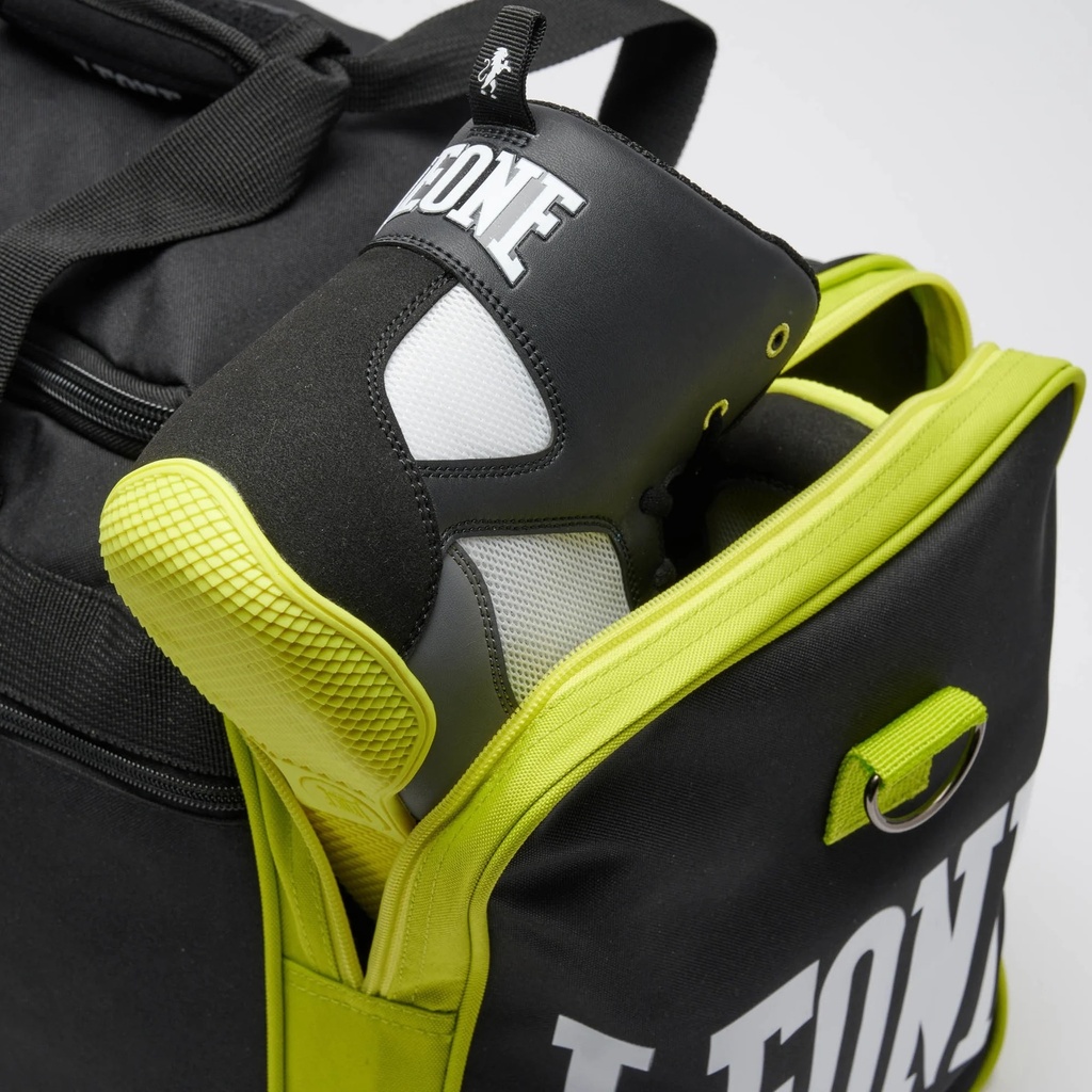 Leone Sporttasche Training, Schwarz-Grün 3