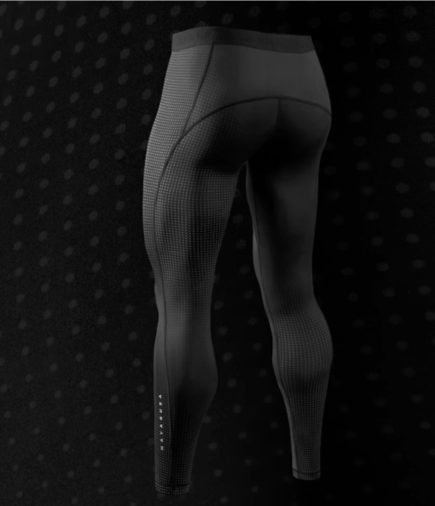 Hayabusa Compression Pants Core, Schwarz 2