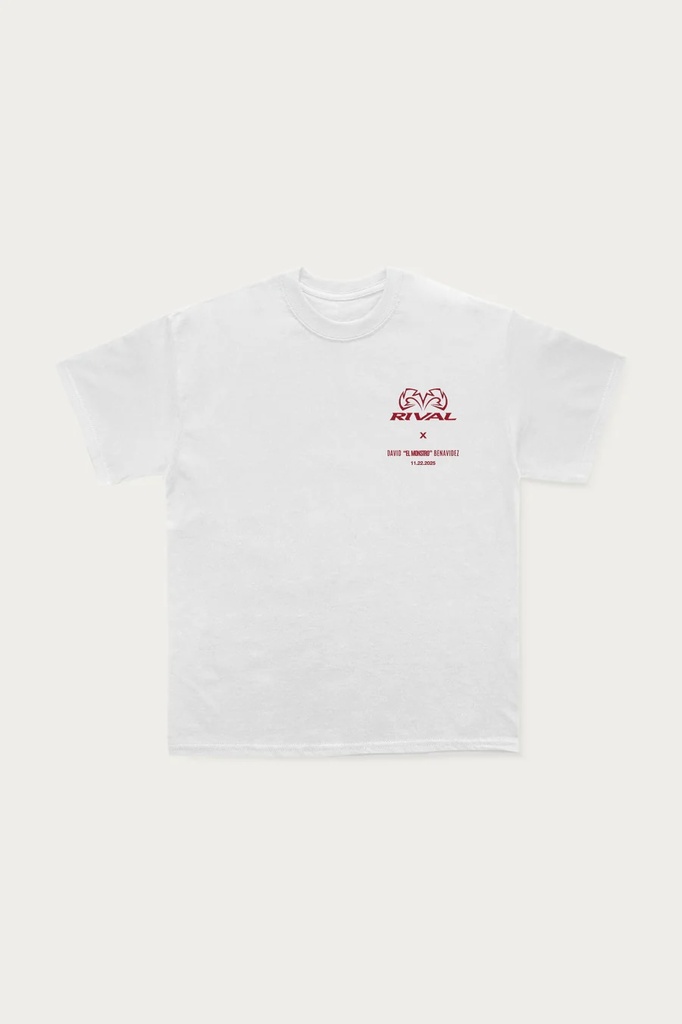 Rival T-Shirt X Benavidez, Weiß 2
