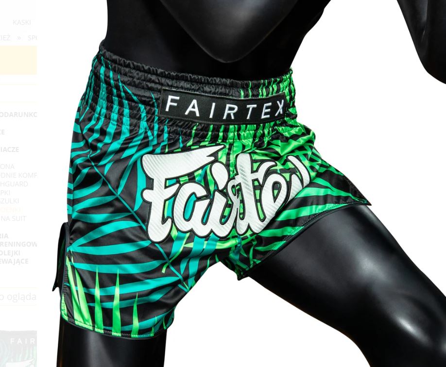 Fairtex Muay Thai Shorts BS1945 Grün