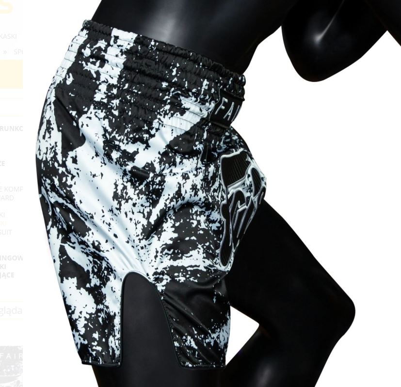 Fairtex Muay Thai Shorts BS1949, Schwarz 4