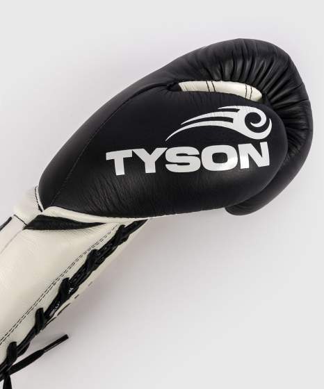 Venum Boxhandschuhe Mike Tyson Giant 2.0 Pro mit Schnürung, Schwarz-Weiß 5