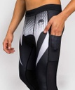 Venum Compression Pants No Gi, Schwarz-Weiß 5