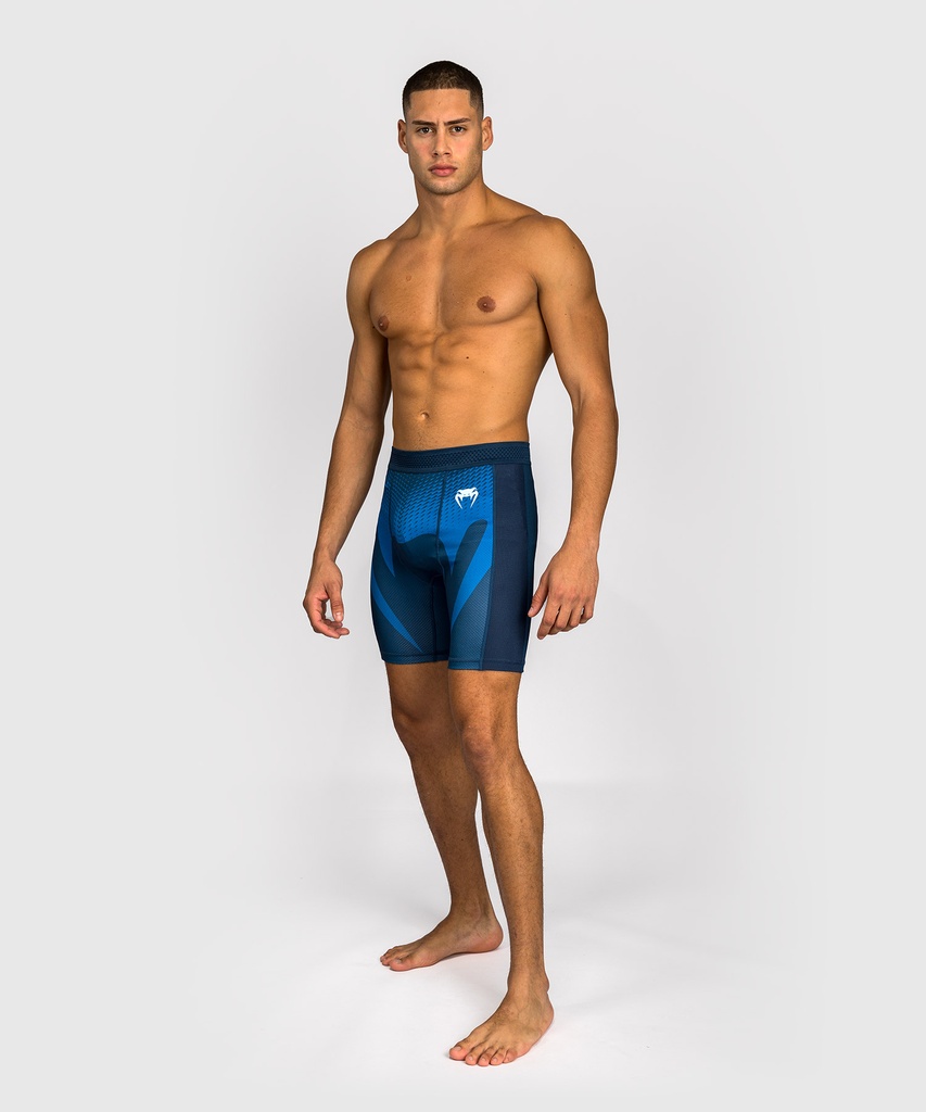 Venum Compression Shorts No Gi, Blau 5