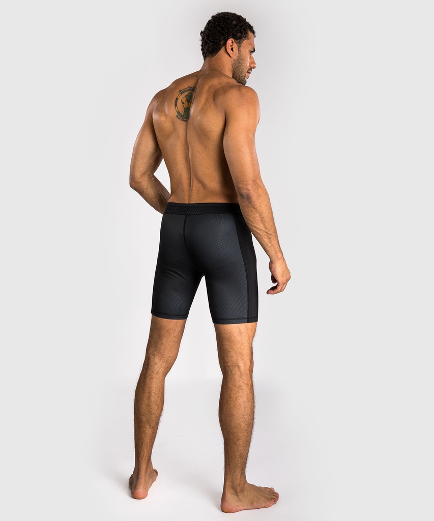 Venum Compression Shorts No Gi, Schwarz-Silber 3