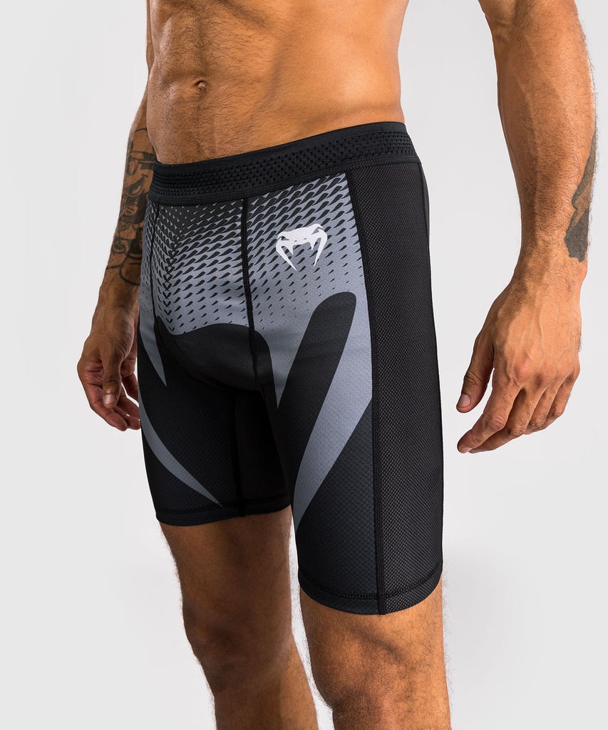 Venum Compression Shorts No Gi, Schwarz-Silber 4