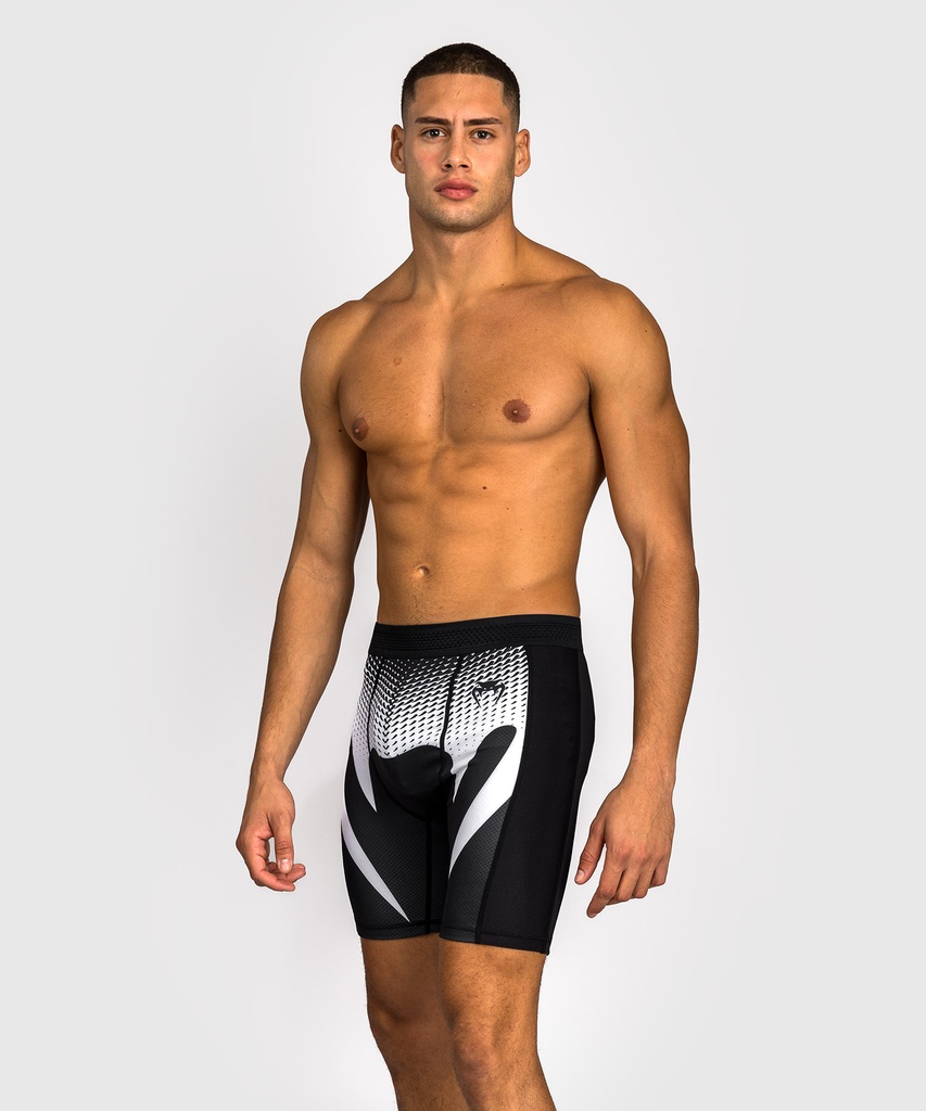 Venum Compression Shorts No Gi, Schwarz-Weiß 4