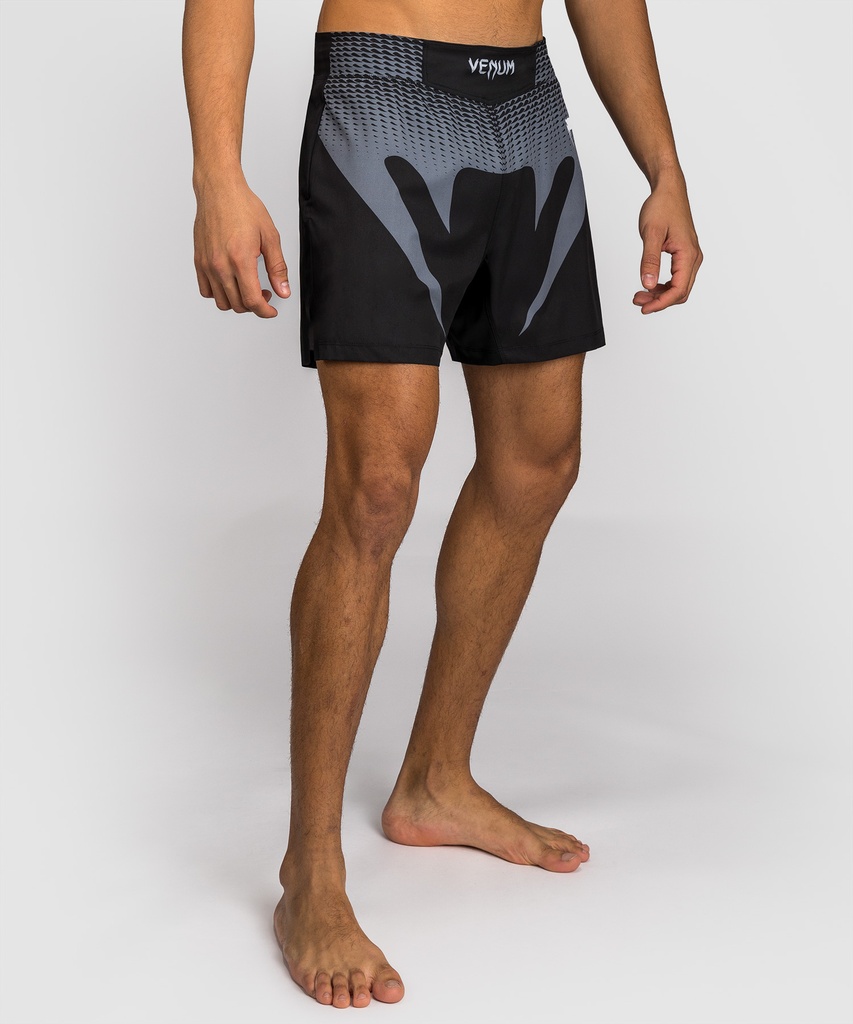 Venum Fight Shorts No Gi, Schwarz-Silber 2