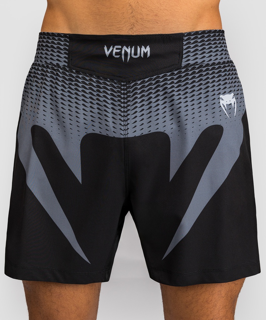 Venum Fight Shorts No Gi, Schwarz-Silber 4