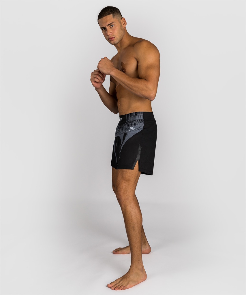 Venum Fight Shorts No Gi, Schwarz-Silber 8