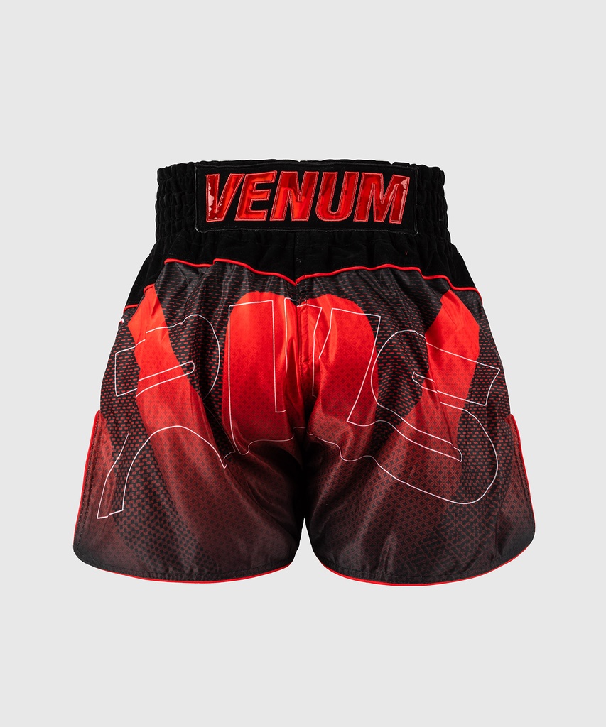 Venum Muay Thai Shorts RWS 2.0, Schwarz-Rot 3
