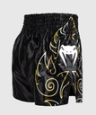 Venum Muay Thai Shorts VTC Flames, Schwarz-Gold 2
