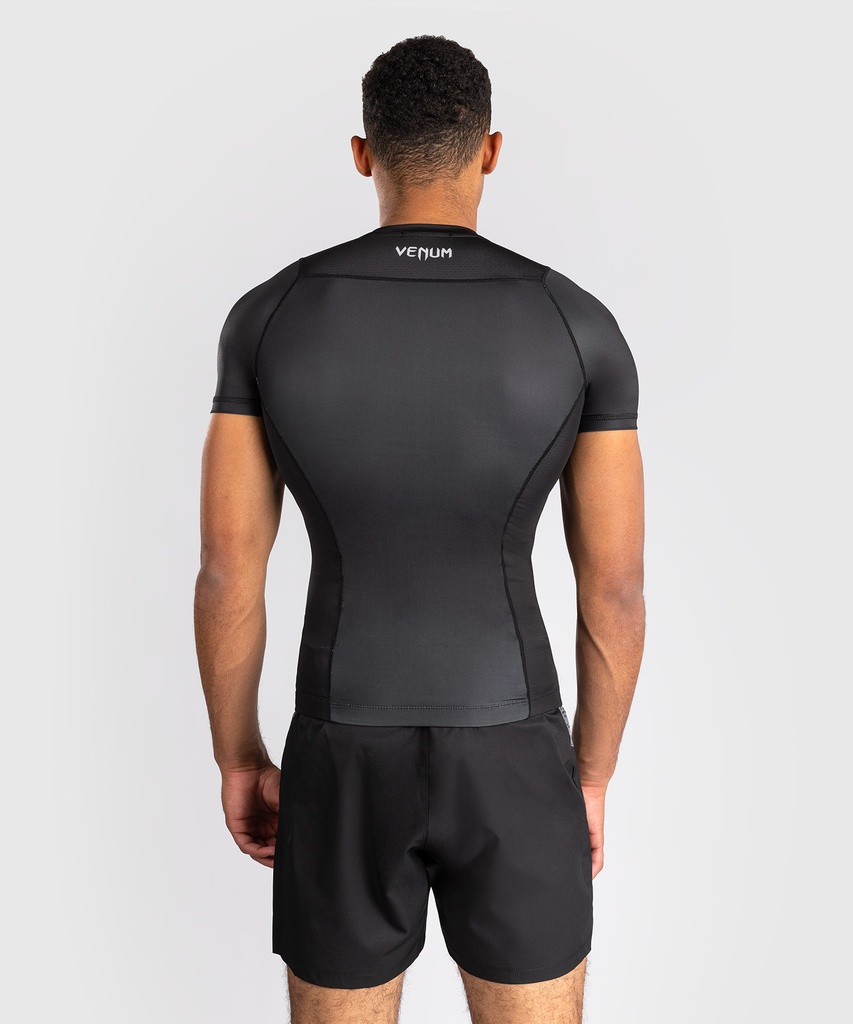 Venum Rash Guard No Gi, Schwarz-Silber 3