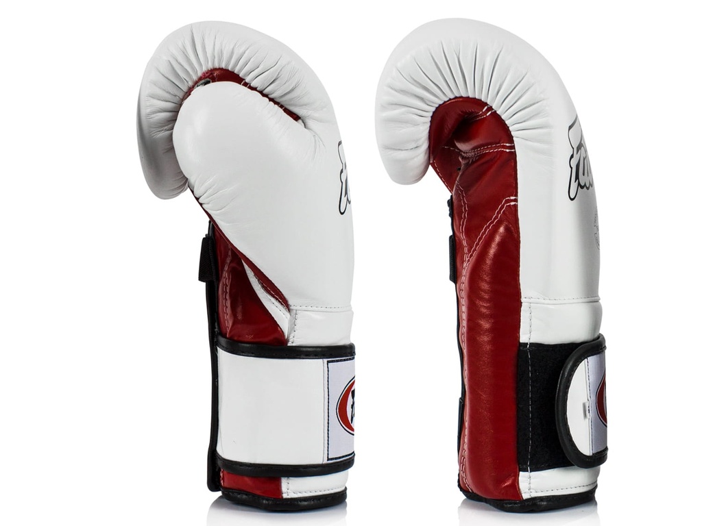Fairtex Boxhandschuhe BGV9 Mexican Style, Weiß-Rot 4