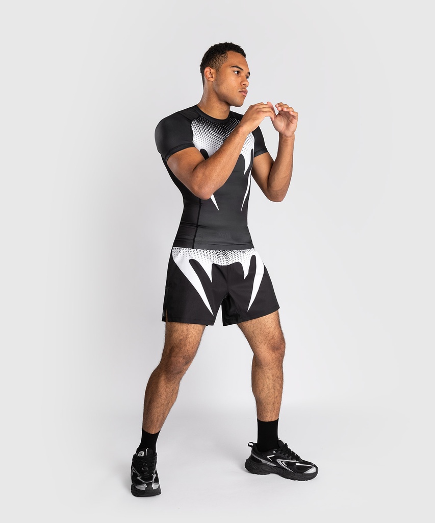 Venum Rash Guard No Gi, Schwarz-Weiß 5