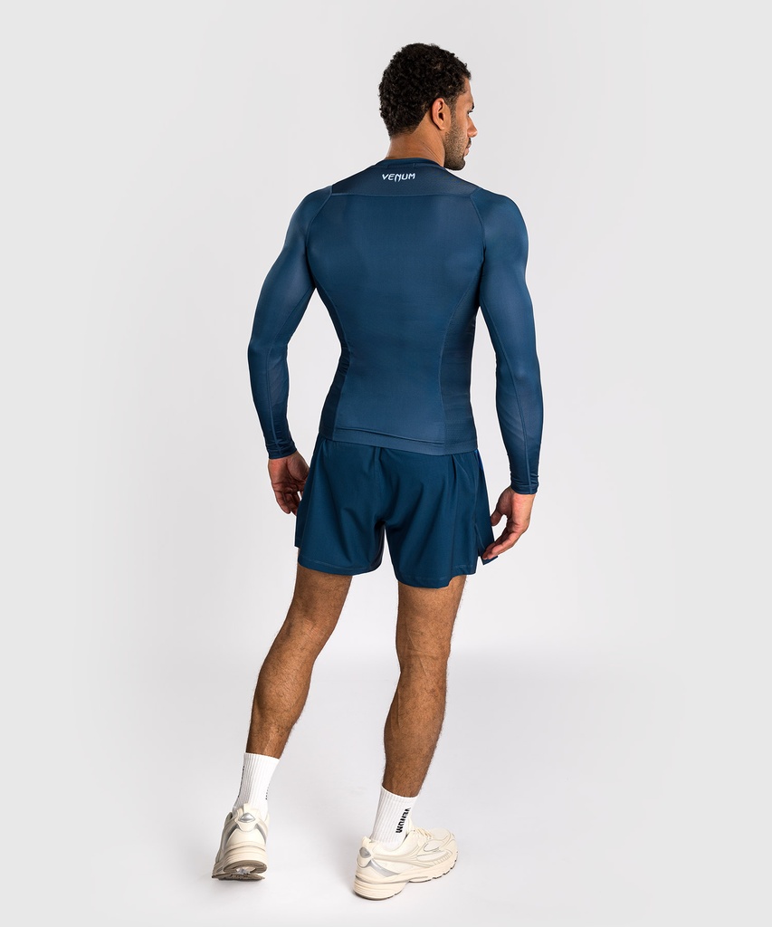 Venum Rash Guard No Gi, Blau 3