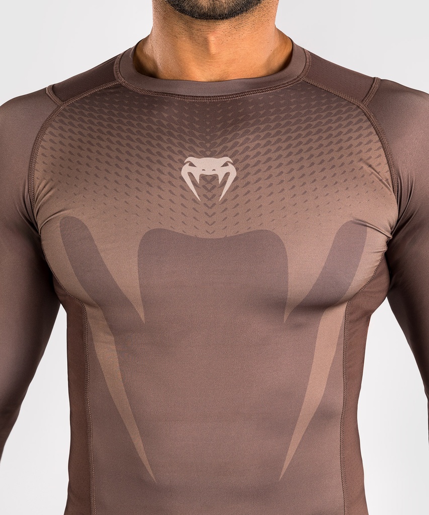 Venum Rash Guard No Gi, Braun 4