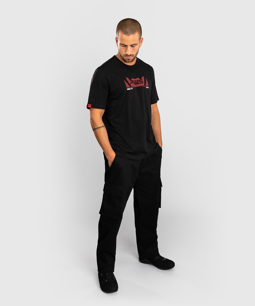 Venum T-Shirt RWS 2.0, Schwarz-Rot 2