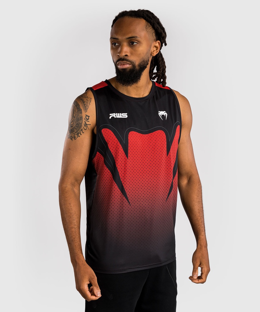Venum Tank Top Dry-Tech RWS 2.0, Schwarz-Rot 2