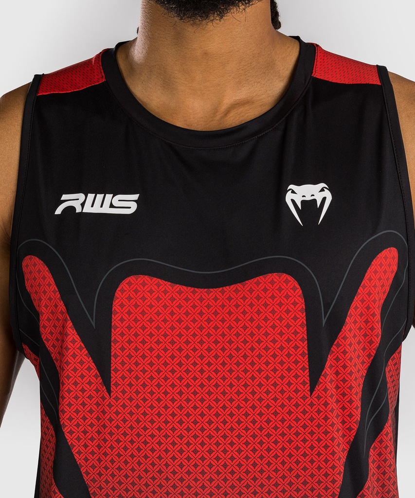 Venum Tank Top Dry-Tech RWS 2.0, Schwarz-Rot 5
