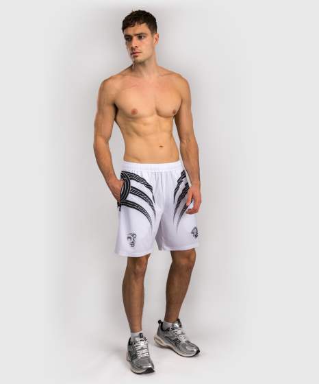 Venum Training Shorts Mike Tyson Tiger, Weiß-Schwarz 4