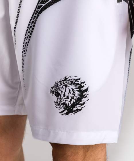 Venum Training Shorts Mike Tyson Tiger, Weiß-Schwarz 6