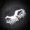 Phantom Fight Shorts Fusion-R 2in1 Savage, Schwarz-Weiß 3