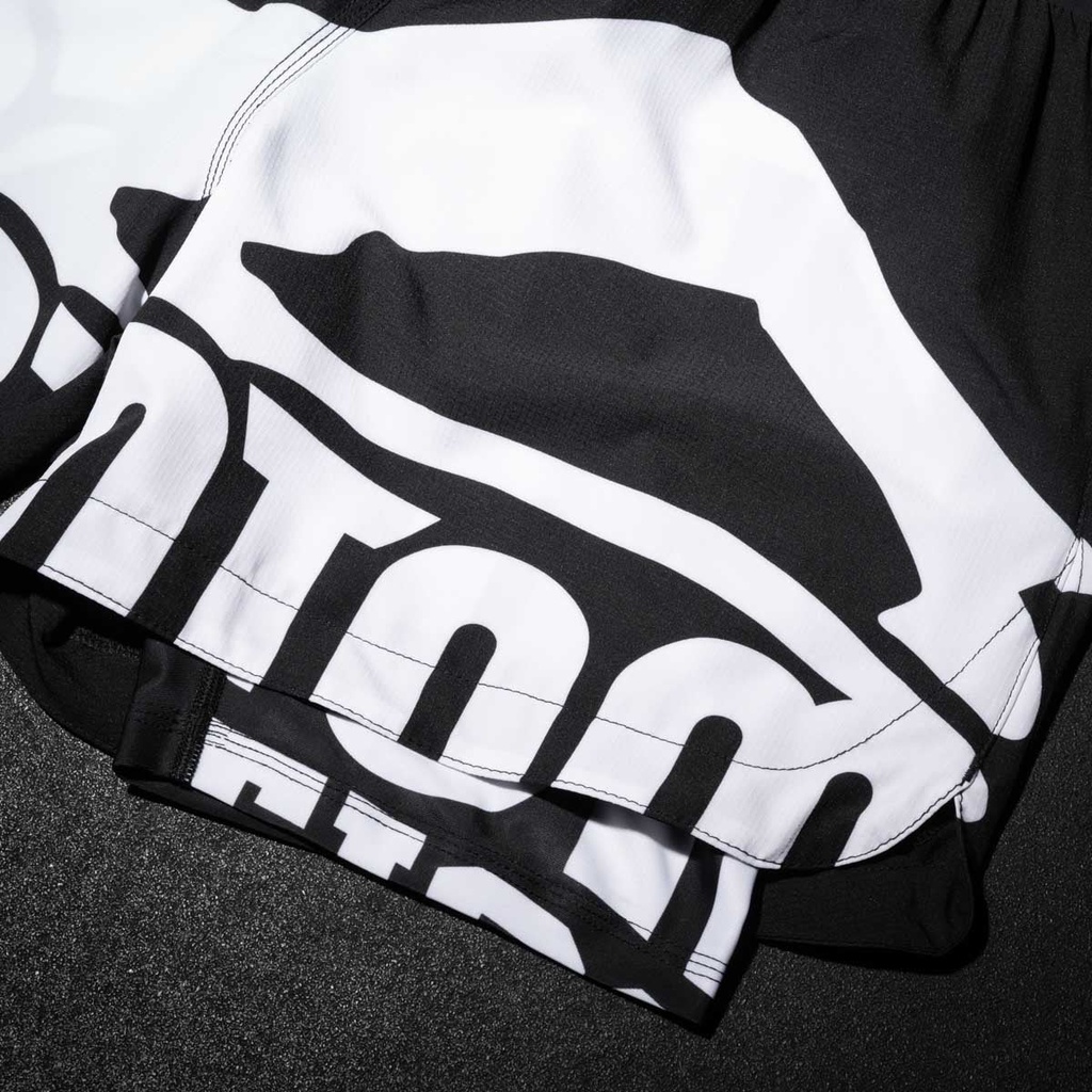 Phantom Fight Shorts Fusion-R 2in1 Savage, Schwarz-Weiß 5