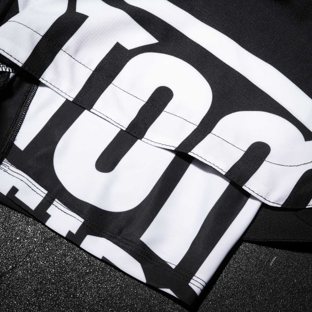 Phantom Fight Shorts Fusion-R 2in1 Savage, Schwarz-Weiß 6