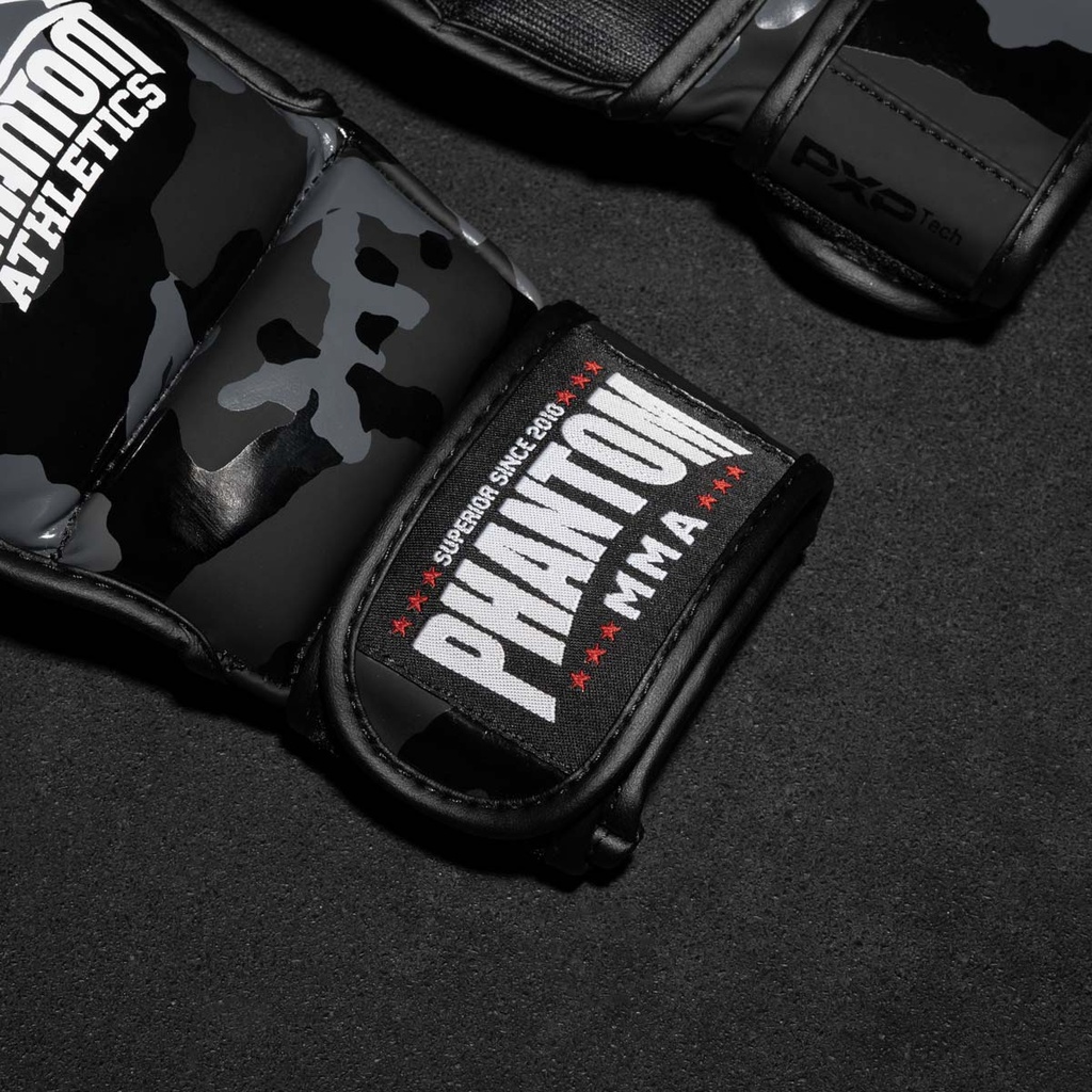Phantom MMA Sparring Handschuhe Apex Camo, Schwarz 9