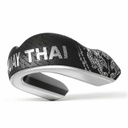 Phantom Mundschutz Elite Muay Thai, Schwarz-Silber 3
