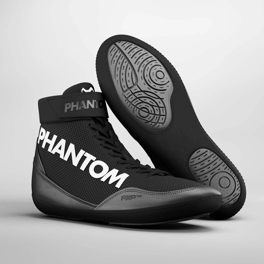 Phantom Ringerschuhe Combat Kids, Schwarz 2