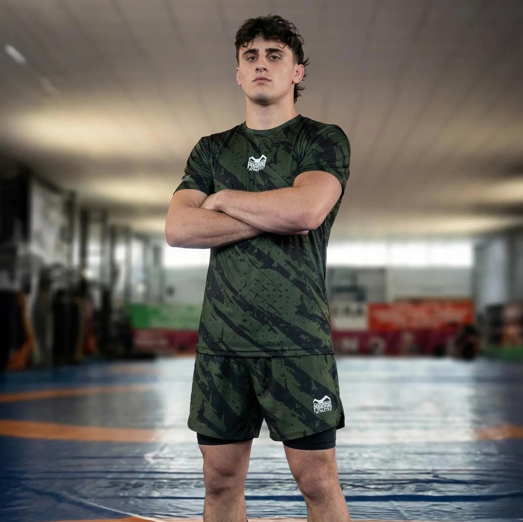 Phantom T-Shirt Evo-Camo Tiger, Grün-Schwarz 3