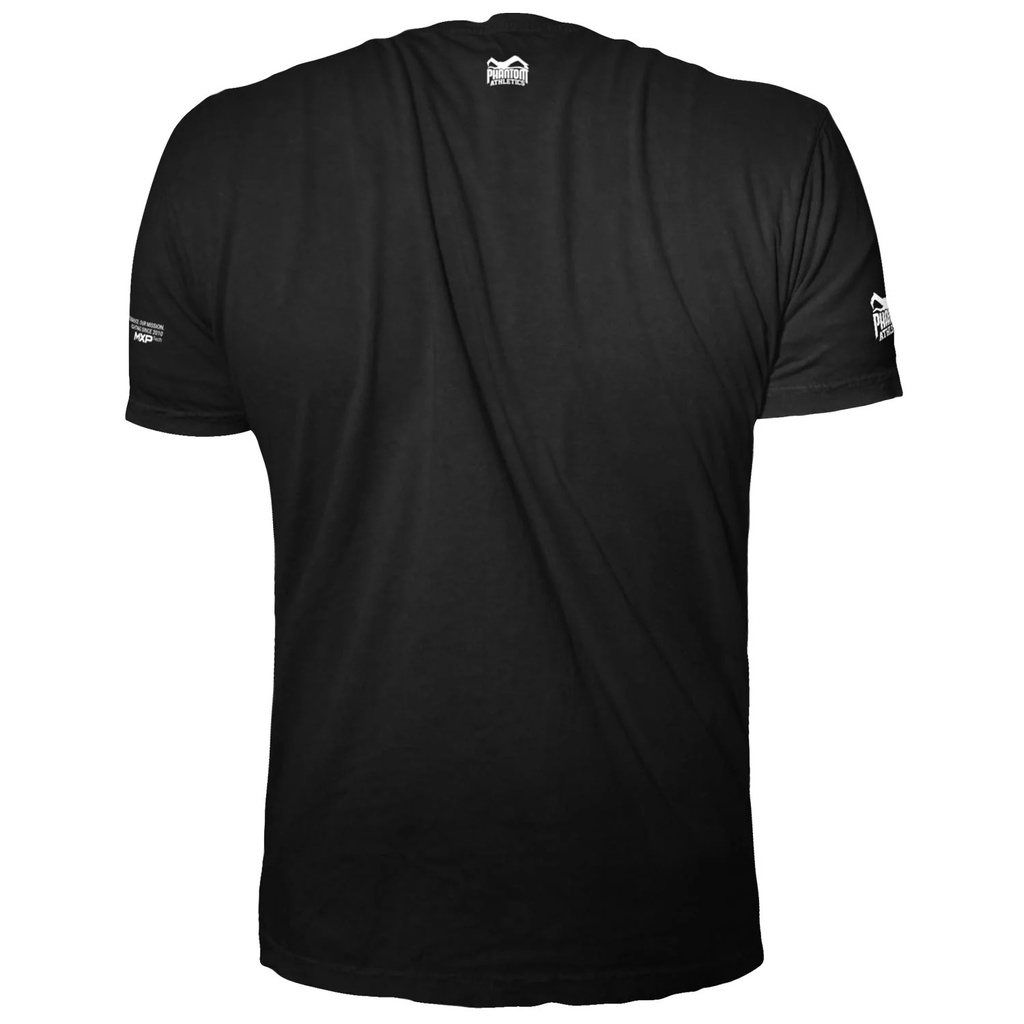 Phantom T-Shirt Evo-Supporter, Schwarz-Weiß 2