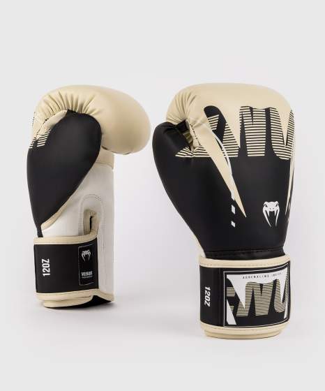 Venum Boxhandschuhe Adrenaline, Schwarz-Elfenbein 2