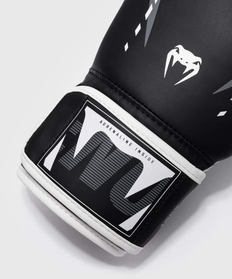 Venum Boxhandschuhe Adrenaline, Schwarz-Silber 3