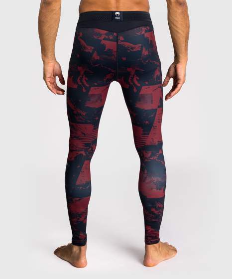 Venum Compression Pants UFC Zenith Authentic Fight Week, Schwarz-Rot 3